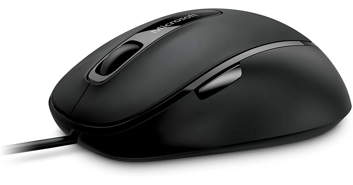 ماوس Microsoft Comfort 4500 For Business w/ 5 Customizable Buttons - Black