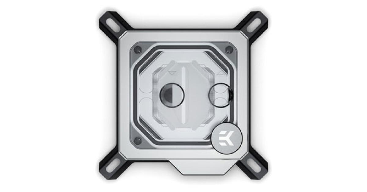 EKWB Velocity D-RGB Intel Nickel/Plexi Waterblock
