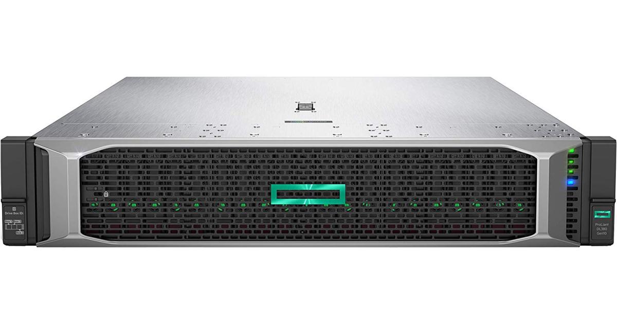 رام HPE ProLiant DL380 Gen10 Dual Intel Xeon Gold 6138 40-Cores (20+20 Cores) up to 3.70 GHz 2U Rack Server w/ 64GB & Optional Storage (90 Days Warranty)