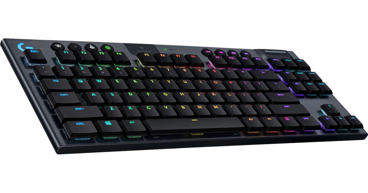 Logitech G915 Tenkeyless LIGHTSPEED Wireless RGB Mechanical - Tactile Switch