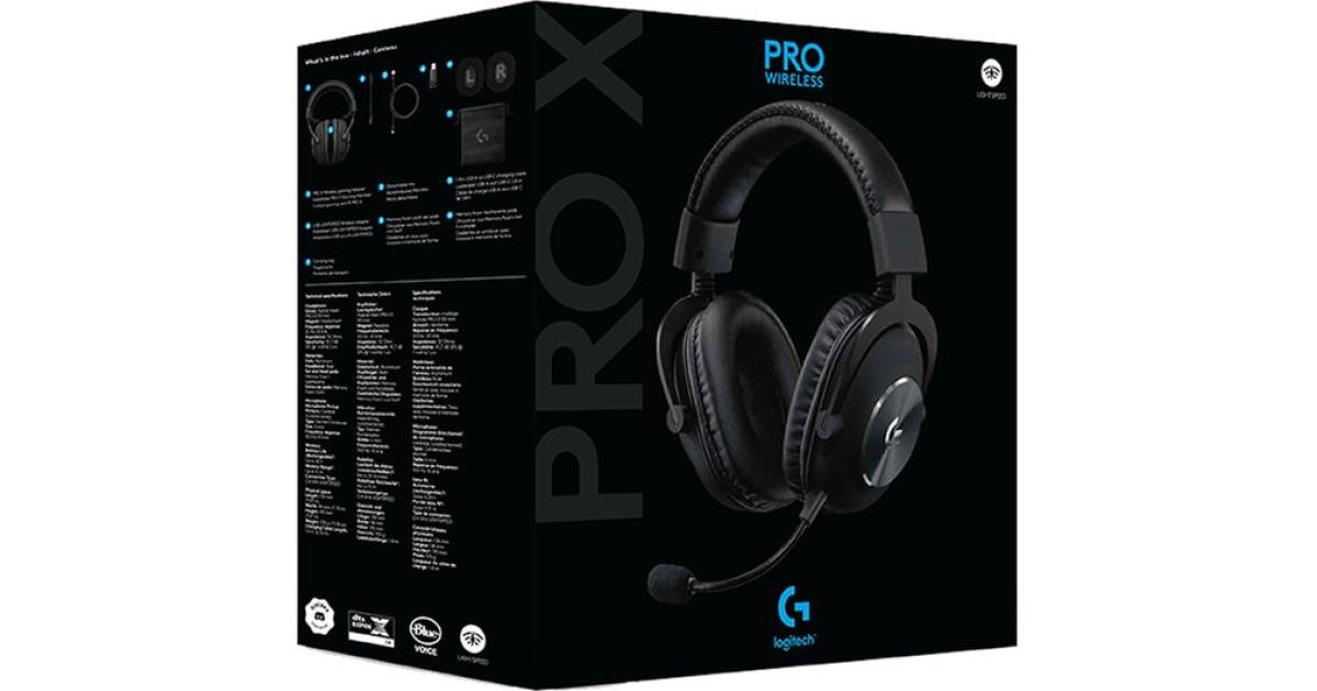 Logitech G PRO X Wireless Lightspeed w/Blue VO!CE Mic Filter PRO-G Drivers & DTS Headphone X 2.0