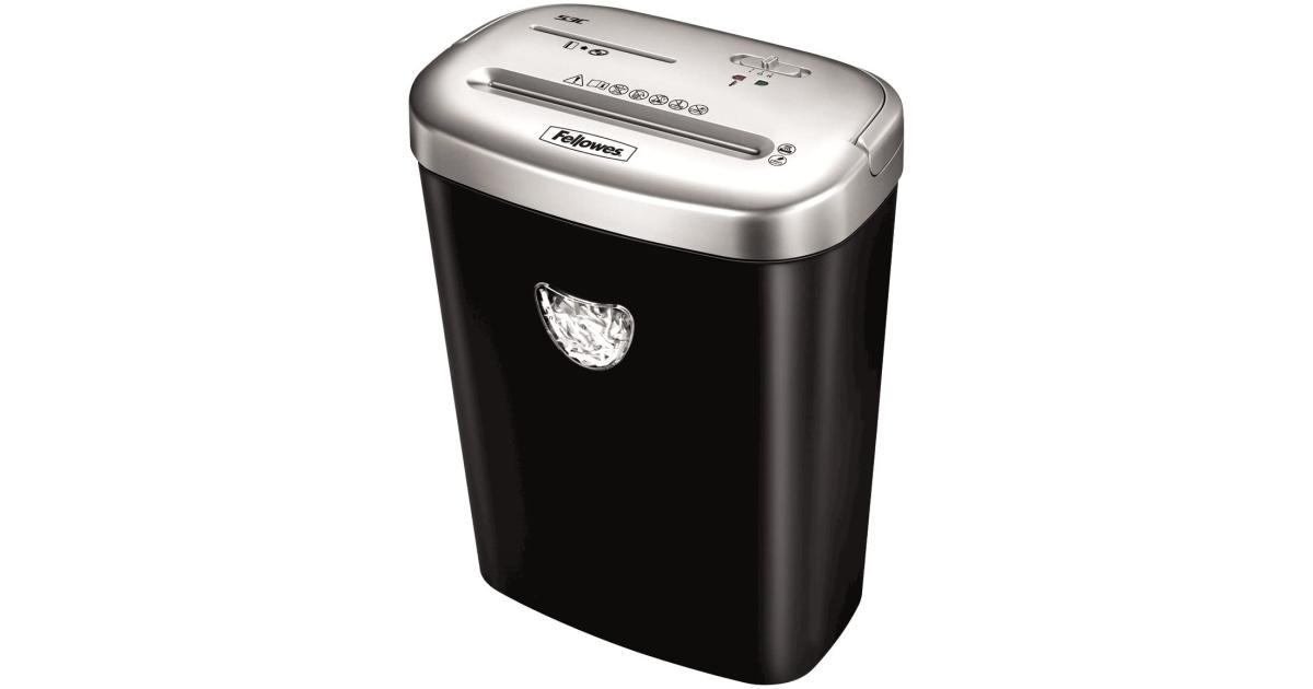 Fellowes Powershred 53C 10 Sheet Cross Cut Paper Shredder w/ SafeSense
