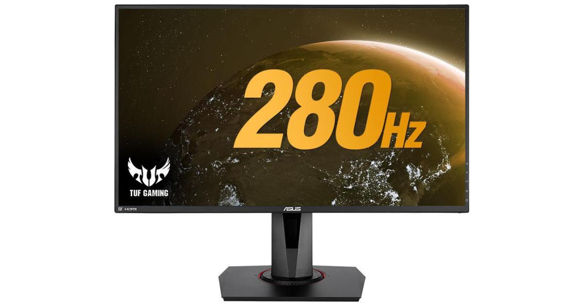 ASUS TUF Gaming VG279QM 27” Fast IPS HDR400 Full HD 280Hz 1ms G-SYNC Compatible - BLACK