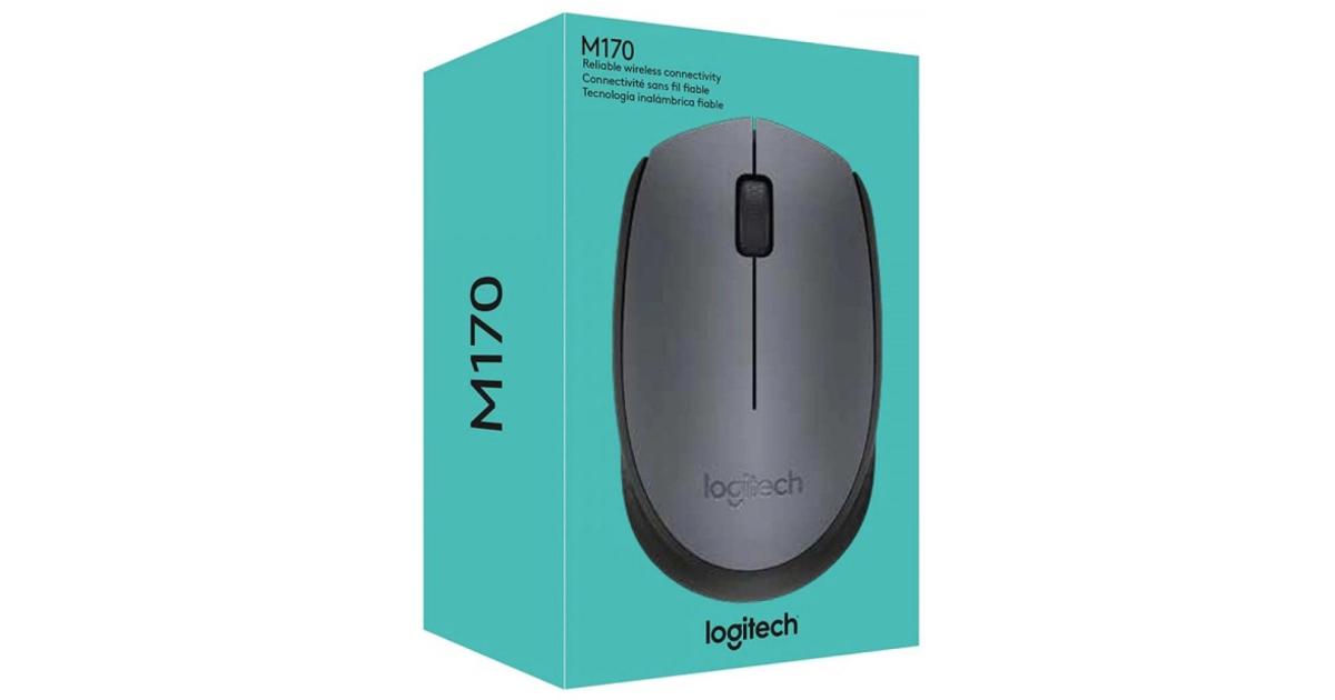ماوس لاسلكي Logitech M170 USB Receiver & 12M Battery Life
