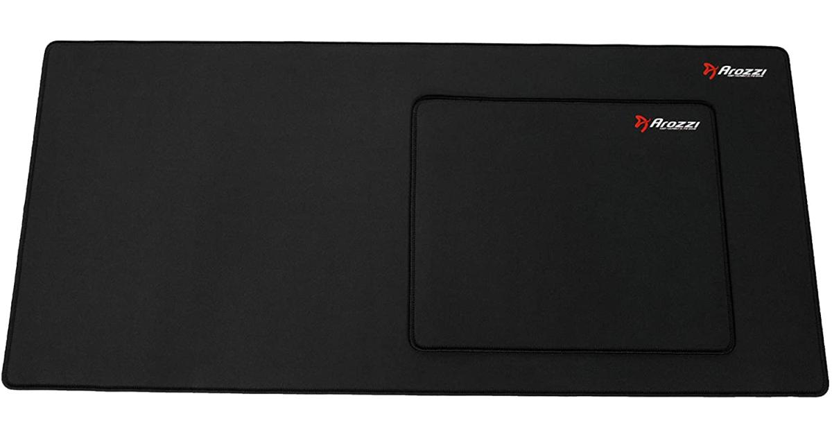 ماوس Arozzi Zona Mousepad XL Black Fabric Polyester Pad