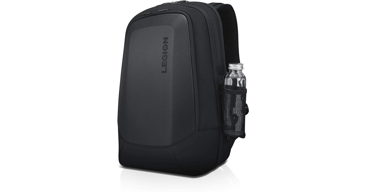 Lenovo Legion 17" Armored Backpack I Double-Layered Protection, Dedicated Storage Pockets