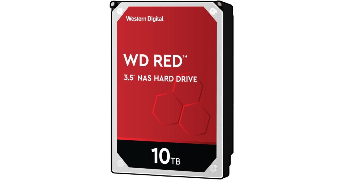 هارديسك (HDD) Western Digital 10TB WD Red Plus NAS Internal HDD 7200 RPM 256MB Cache