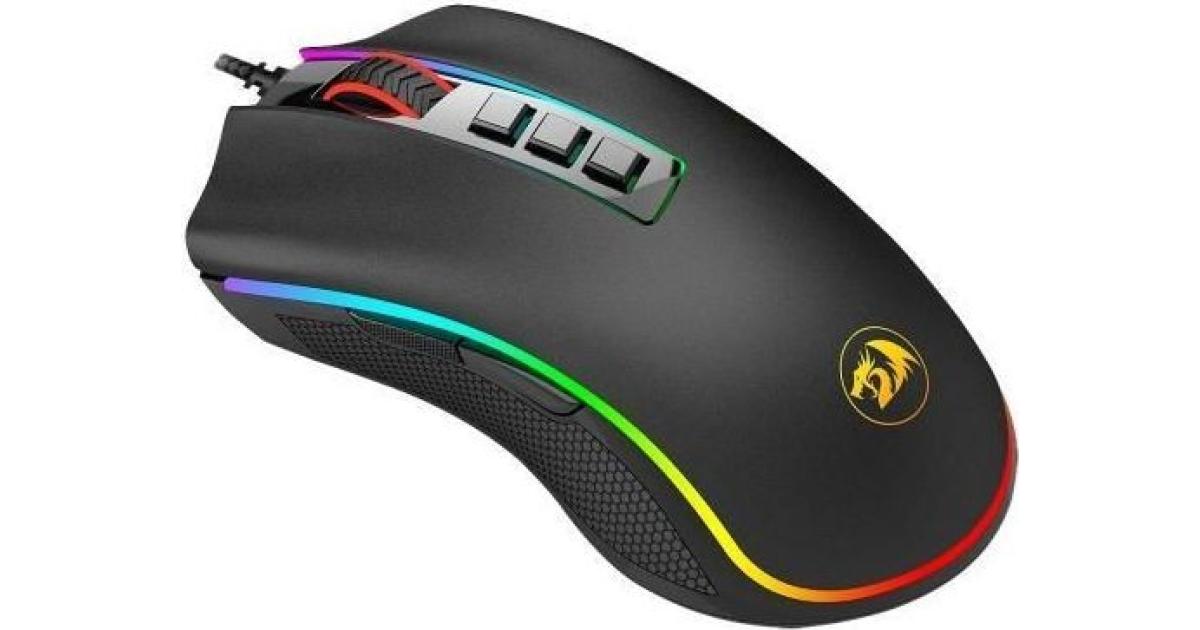 ماوس ألعاب Redragon M711 Cobra with 16.8 Million RGB Color Backlit, 10,000 DPI Adjustable, Comfortable Grip, 7 Programmable Buttons