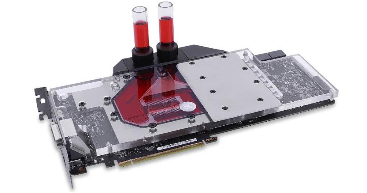كرت شاشة EK-FC1080 GTX Ti Strix - Nickel Water Block