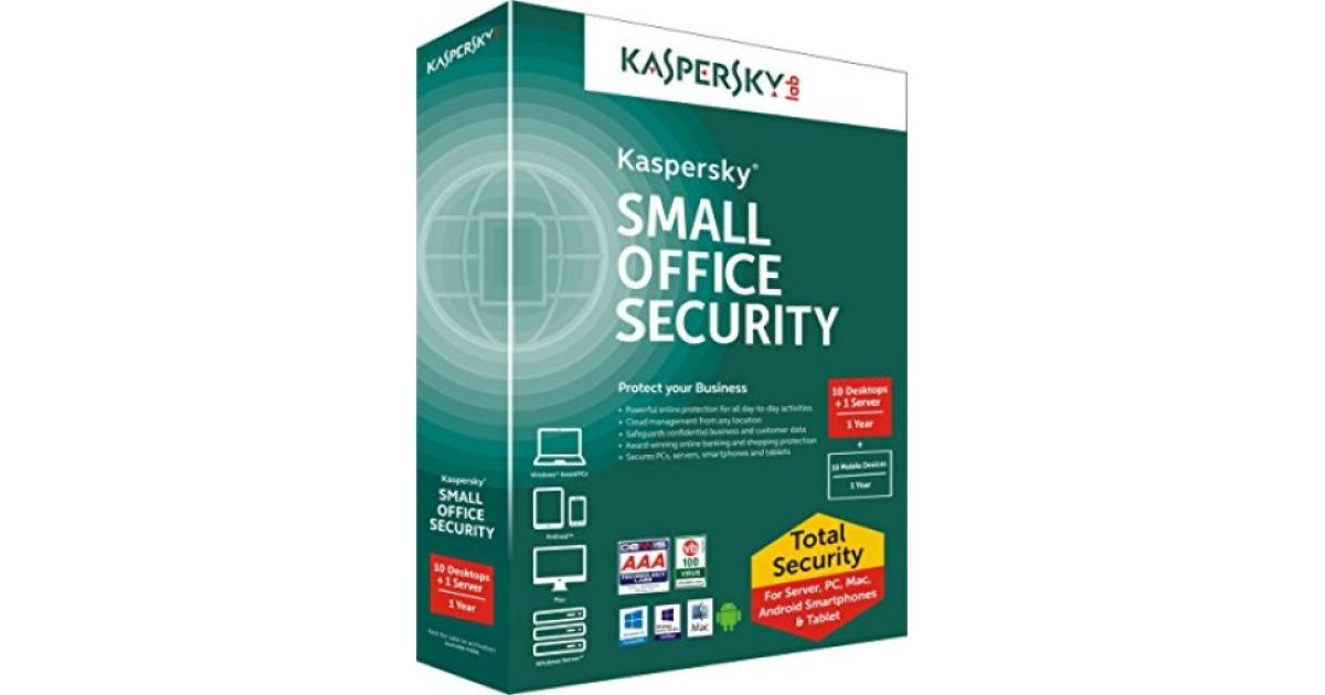 KASPERSKY Labs Small Office Security ( 1 Server + 10 Users )
