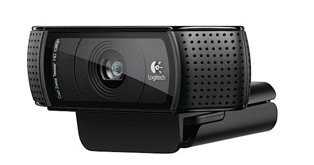 لابتوب Logitech C920 Pro Webcam Widescreen Video Calling & Recording 1080p Camera Desktop or Webcam