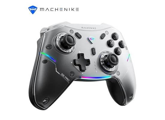 MACHENIKE G5 Pro Wireless Gaming Controller for Windows PC, Switch, IOS & Android, PC Controller Hall Effect Joystick Triggers / Gyroscope, RGB Lights - Black
