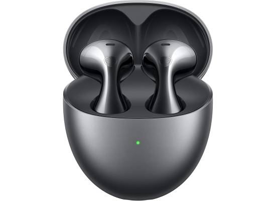HUAWEI FreeBuds 6 Wireless Earbuds, Ear-fitting Wearing, Dual-driver True Sound, Stable & Clear Calls, Open-fit ANC, 36H Battery Life, IP54 Water-Resistant, iOS & Android, Black