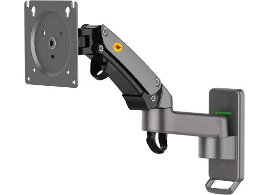 شاشة NB North Bayou TV Stand Holder Wall Mount Bracket Full Motion Articulating Swivel for 17-35" Monitors (Load Capacity from 6.6 to 26.4lbs) Double Extension F150