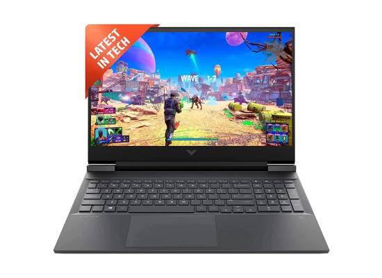 لابتوب ألعاب HP Victus 15-fa2000ne, Intel Core 7 240H Up to 5.2GHz, NVIDIA GEFORCE RTX 5050 8GB GDDR7, 16GB (Customized) DDR5, 512GB SSD, 15.6" IPS Full HD 144Hz - Mica Silver