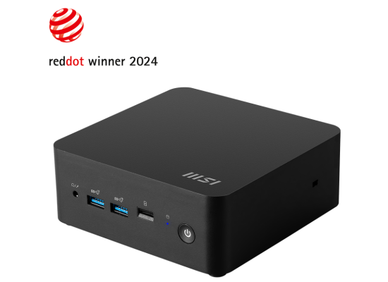 كمبيوتر صغير (Mini PC) MSI Cubi 1M NUC Intel Core 3 100U Customized Ram up to 64 GB Customized Storage HDD or SSD Two Thunderbolt™ 4, Dual 2.5G LAN & dTPM support - 3 Year Warranty