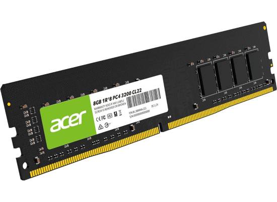 Acer DRAM DDR4 Memory UD100 U-DIMM for Desktops 3200MHz 8GB 1R8 BL.9BWWA.222