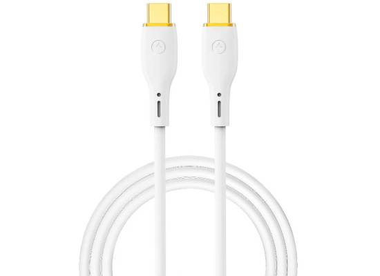 WIWU Vigor Ultra Fast 100W Type-C To Type-C (USB-C to USB-C) Charging Cable 1.2m - White
