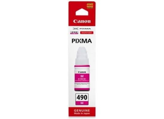 CANON GI-490 Magenta Ink Bottle, Prints Up to 7,000 A4 Pages, 70 ml