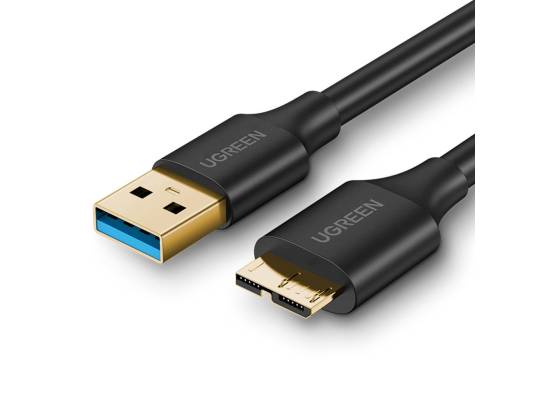 UGREEN Micro USB 3.0 Cable USB 3.0 Type A Male to Micro B Cord Compatible with Samsung Galaxy S5 Note 3 Camera Hard Drive and More 1M