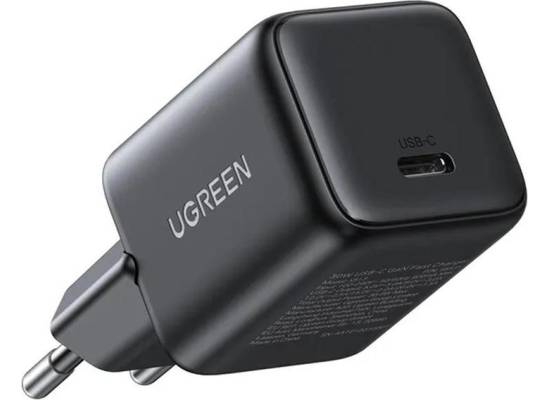 UGREEN X513 Nexode 30W GaN Fast Charger USB-C PD 3.0 PPS for Laptop & Smartphone EU Plug