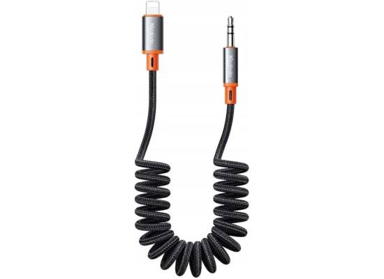 Mcdodo CA-0890 Lightning to 3.5mm AUX Jack Coil Cable Castle Series 1.8m - 18 Month Warrannty