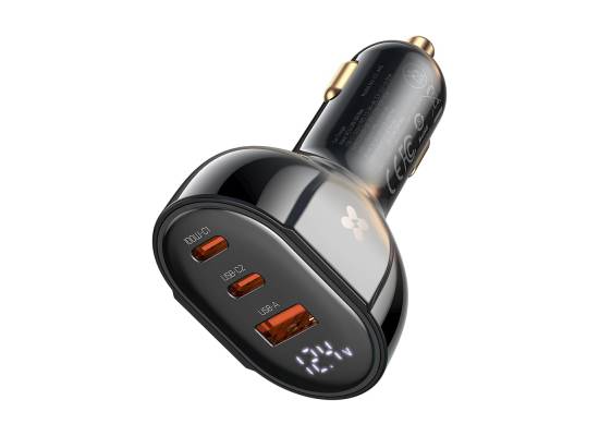 Mcdodo CC-4450 128W Digital Display 2C+1A PD Fast Car Charger