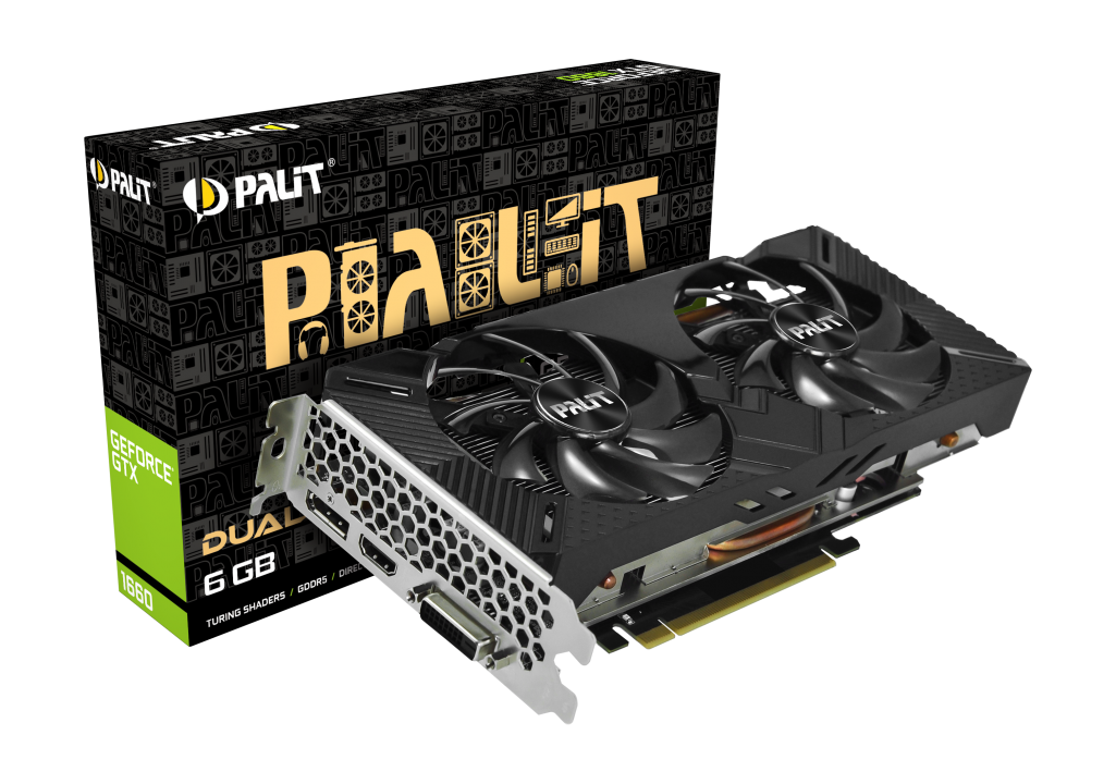 PALIT GeForce GTX 1660 Dual 6GB Graphics Card | PcBuilders