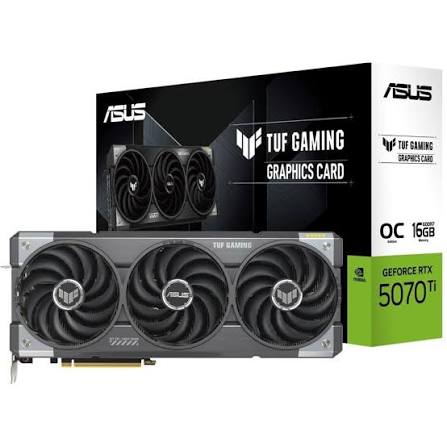 كرت شاشة ASUS TUF Gaming GeForce RTX™ 5070 Ti OC Edition 16GB GDDR7