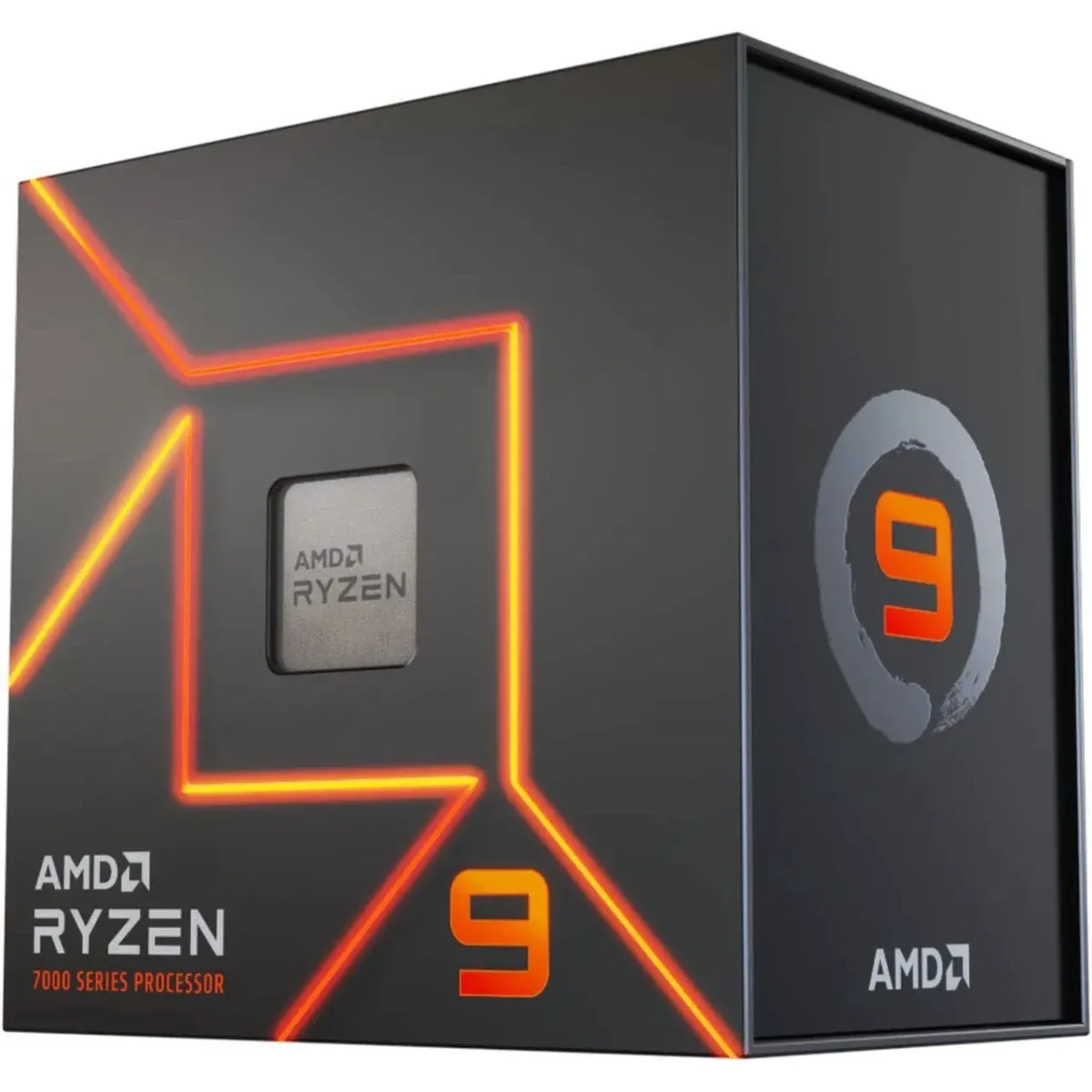 AMD RYZEN 9 7900x 12-Core 4.7GHz (5.6 GHz Max Boost) 64MB Cache AM5 Desktop Processor, Box