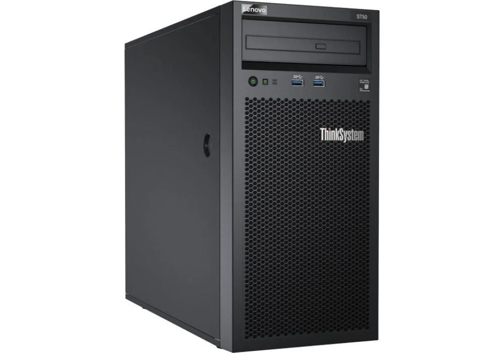 Lenovo ThinkSystem ST50 V2 Intel Xeon E-2324G up to 4.6GHz 4-Cores w/ 16GB Memory & 2x 960GB Lenovo Enterprise SSD
