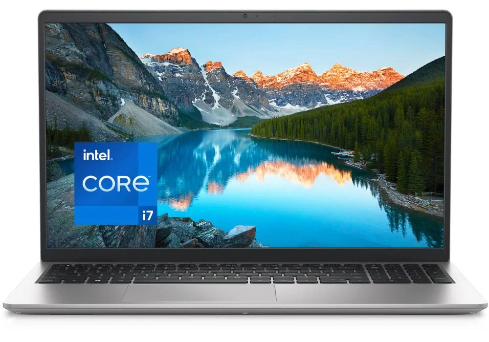Dell Inspiron 15 3530 Laptop, Intel Core i7-1355U Up to 4.6GHz, 16GB RAM, 1TB NVMe SSD, 15.6" FHD 120Hz WVA Display, Arabic/English Backlit Keyboard, USB-C, HDMI & Wi-Fi 6 - Platinum Silver
