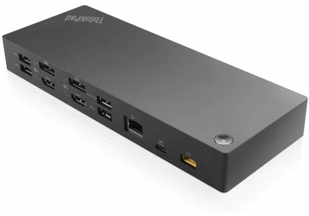 Lenovo 40AF0135UK ThinkPad Hybrid USB-C with USB-A Dock - Docking station - USB-C - GigE - 135 Watt - GB - for ThinkPad L480 L580 T480s X1 Yoga X280 - (Laptops > Laptop Docking Stations)