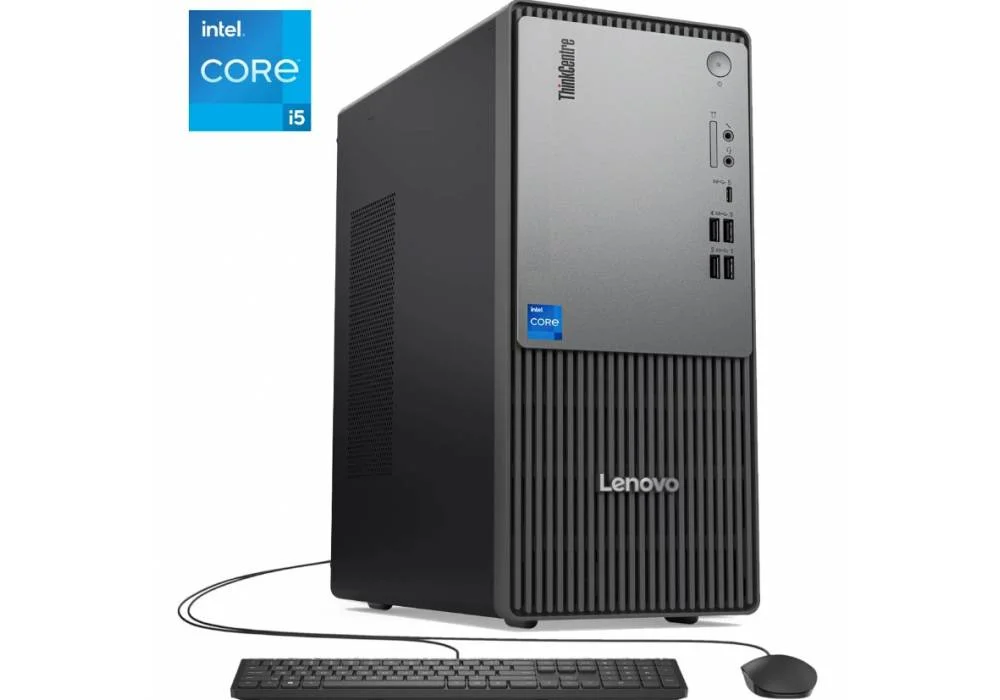Lenovo 14th Gen Desktop ThinkCentre neo 50t Gen 5 Intel® Core™ i5-14400 Processor 8GB DDR5 512GB SSD WIFI & Bluetooth Integrated