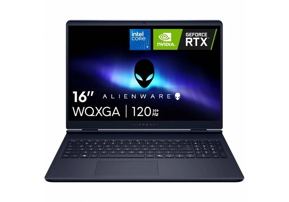 Gaming Laptop Dell Alienware 16 Aurora, Intel Core 9 Processor 270H, Nvidia RTX 5070 8GB GDDR7, 32GB DDR5 RAM, 1TB M.2 PCIe NVMe, 16" IPS WQXGA (QHD+) (2560 x 1600) @120Hz 100% sRGB - Interstellar Indigo