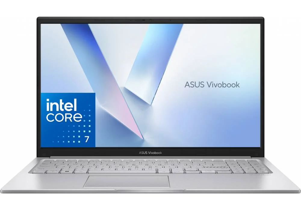 Laptop ASUS Vivobook 15 (X1504VA), Intel® Core™ 7 150U Processor, 8GB DDR4, 512GB SSD, Wi-Fi 6, Bluetooth 5.2 - Cool Silver