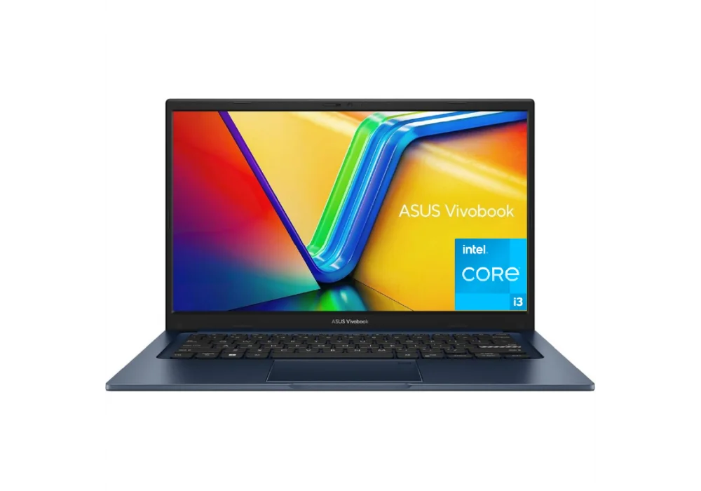 Laptop ASUS Vivobook 14 Intel® Core™ i3-1315U 6-Cores Processor 16GB DDR4 (Customized) 14" FHD IPS 250nits Display - Quiet Blue