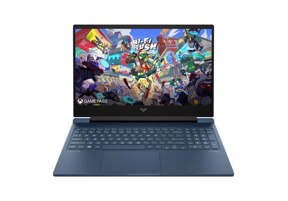 HP Victus Gaming Laptop 16-r1021ne Intel® Core™ i7-14700HX Up to 5.5 GHz, NVIDIA® GeForce RTX™ 4070 8GB GDDR6 16.1" 2K (2560 x 1440) 240 Hz Display - Performance blue