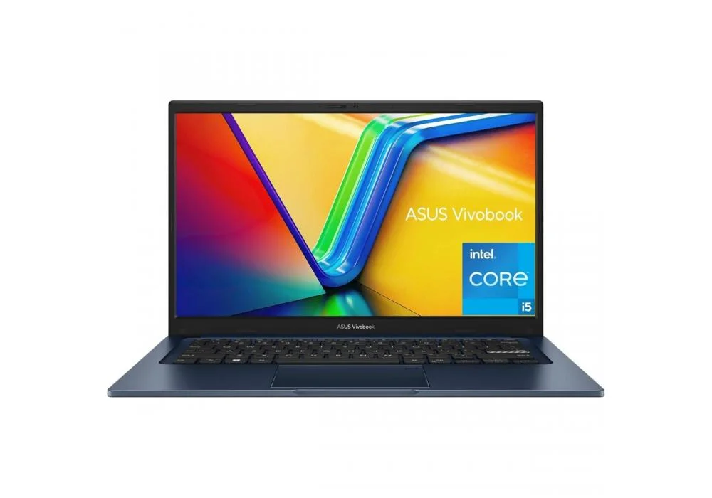 Laptop ASUS Vivobook 14 Intel Core™ i5-1334U 10-Cores Processor 16GB DDR4 (CUSTOMIZED) Upgradable 14" FHD IPS 250nits Display - Quiet Blue