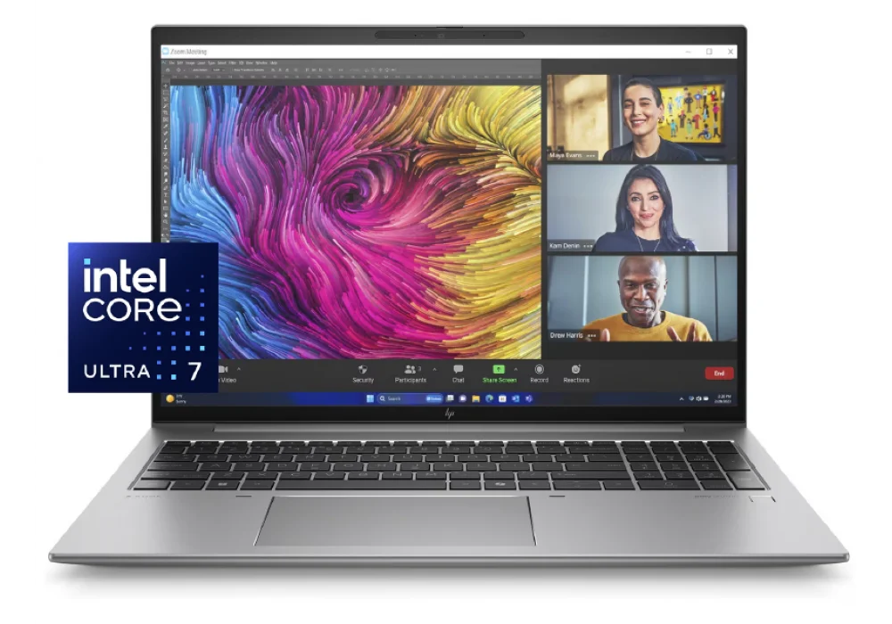 HP ZBook Firefly G11 Mobile Workstation PC Enterprise Business Intel® Core™ Ultra 7 155U 12 Core AI-Powered, 56 Wh Li-ion Battery 16" WUXGA (1920 x 1200)