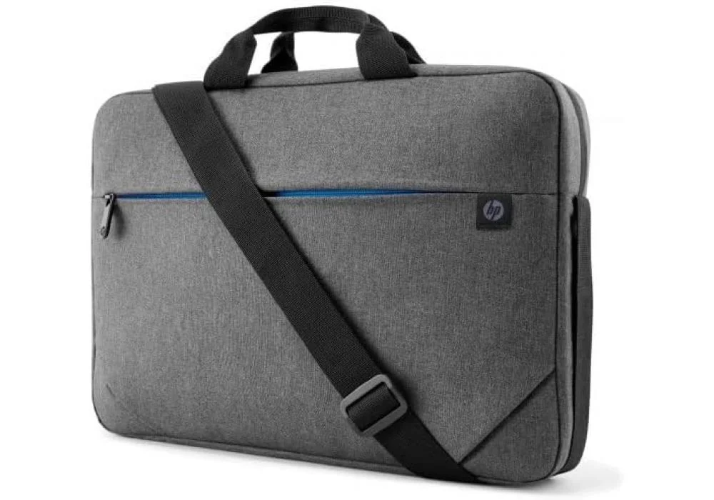 HP Prelude 15.6" Laptop Bag, Water Resistance Laptop Bag for Work, Travel and Students, Black, 2Z8P4AA