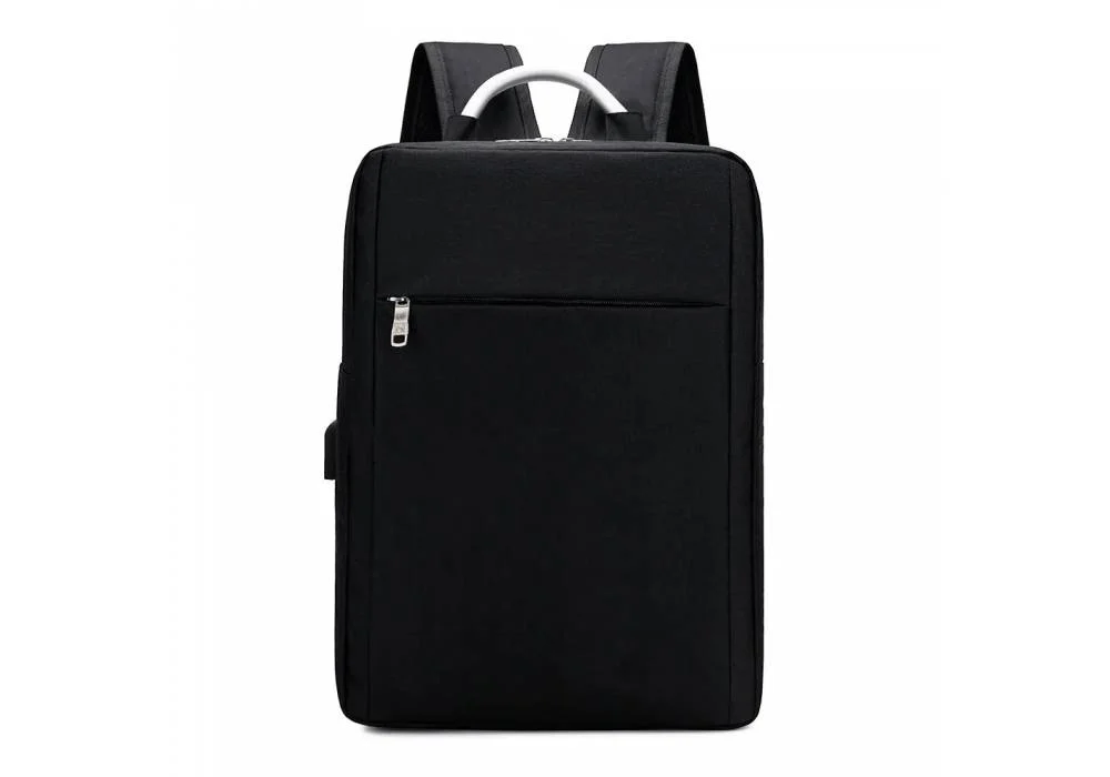 Laptop Backpack Up to 15.6" Laptops S002 Protective Case Water Resistant Exterior - Black