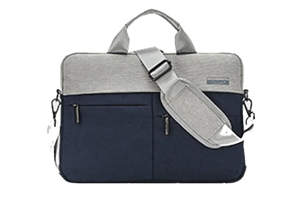 Okade T54 Shockproof Laptop Bag With Air Cushion, Slim Lightweight Protective Computer Case - Blue