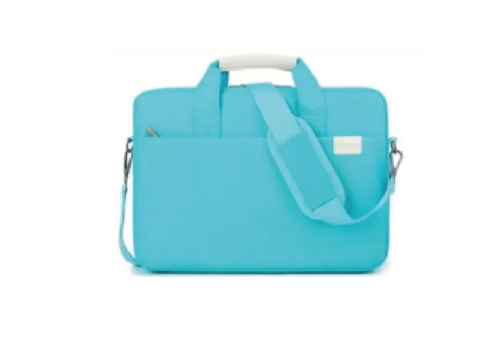 OKADE Bag Laptop Material Polyester Waterproof Heavy Duty T67 15.6'' - Light Blue