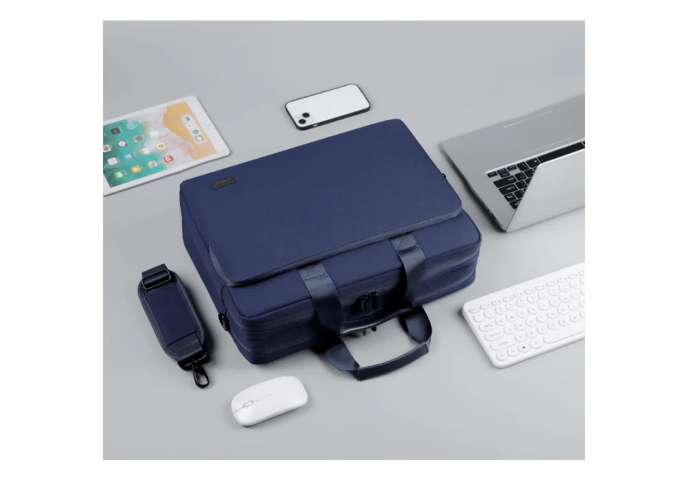 OKADE Bag Laptop Material Polyester Waterproof Heavy Duty T69 15.6'' - Blue