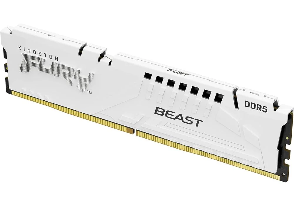 Kingston RAM FURY For Desktop Beast 16GB 5600MHz DDR5 - White