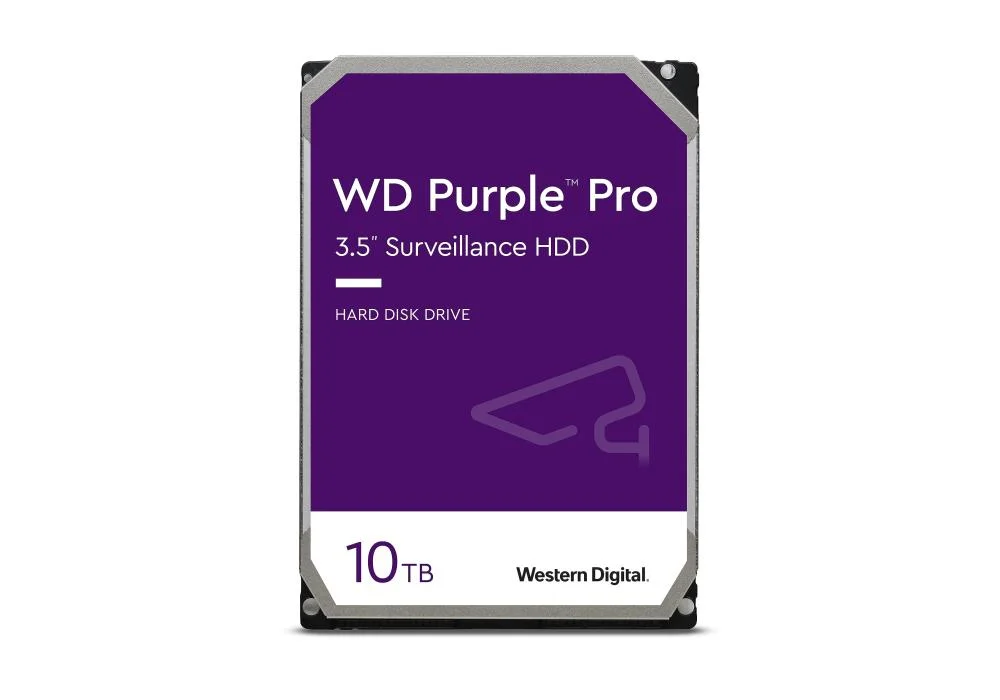 Internal WD Purple 10TB Hard Drive HDD - SATA 6 Gb/s, 256 MB Cache, 3.5"