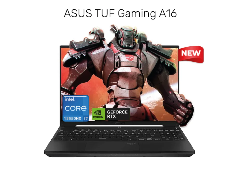 NEW Laptop ASUS TUF GAMING A16 2024 | Intel Core I7-13650HX, NVIDIA RTX 4060 8GB, 16.0 WUXGA ANTI-GLARE 165Hz - MECHA GRAY