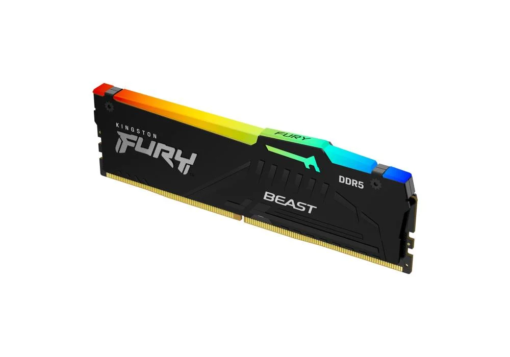 Kingston 32 GB RAM FURY HyperX Beast 6000MT/s DDR5 RGB Memory Style and Performance