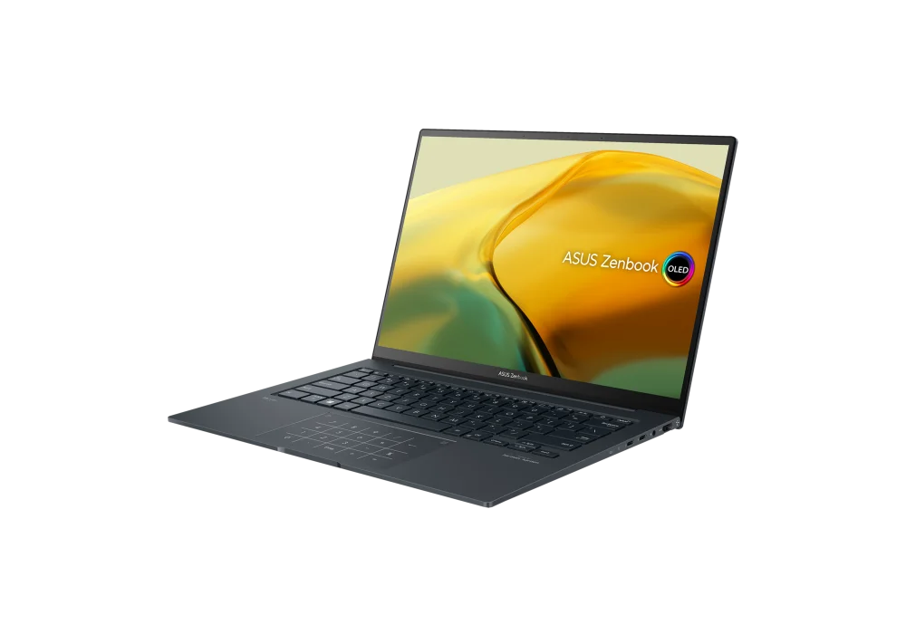 Laptop ASUS Zenbook 14X OLED (UX3404VC-OLED009W), Intel i9-13900H -13 Gen,32GB DDR5, 1TB GB SSD, RTX 3050 4GB, 14.5-inch 2.8K 120Hz, Win11 Home, Gray